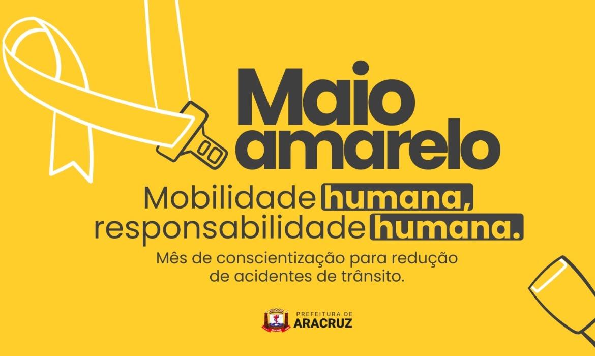 Maio Amarelo: prevenção, consciência e ação para um trânsito mais seguro