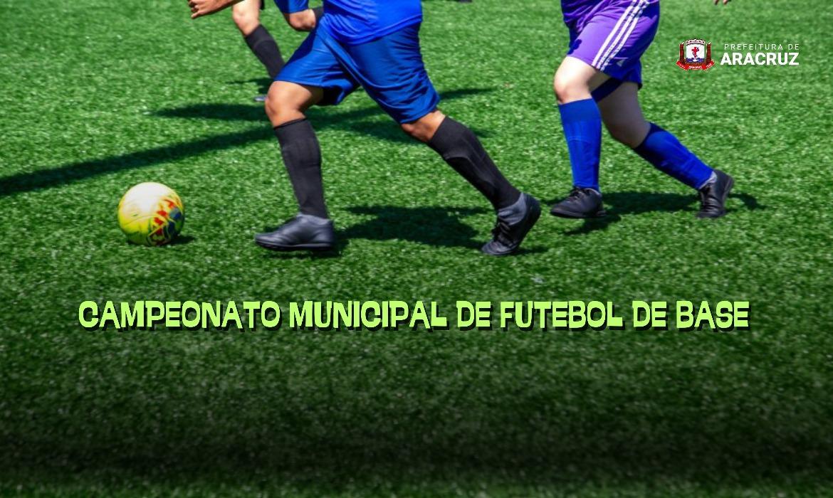 Esporte abre inscrições para o Campeonato Municipal de Futebol de Base 2025