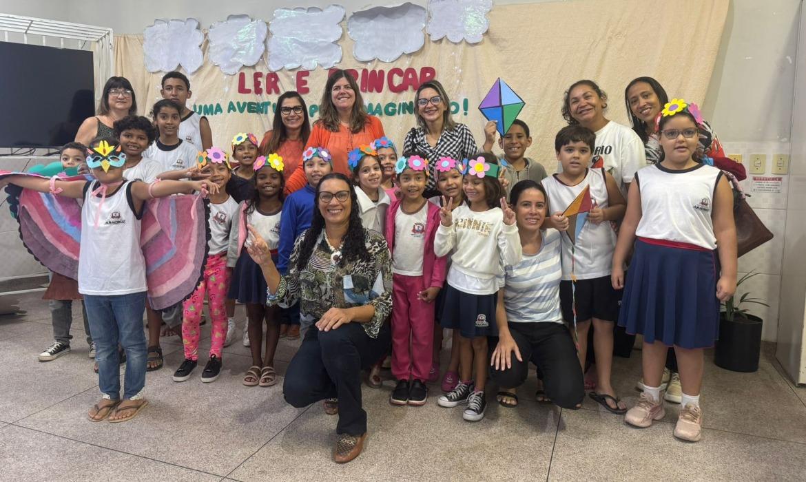 “Projeto: Ler e Brincar – Uma Aventura para a Imaginação” estimula estudantes com deficiência