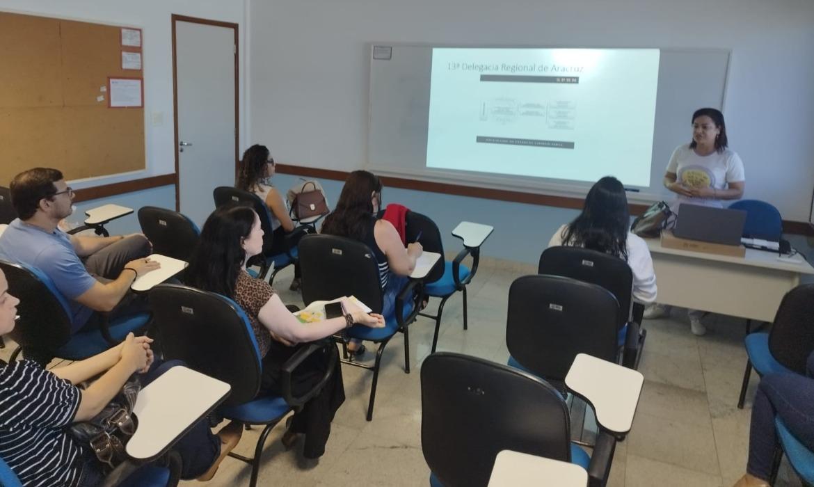 Equipe psicossocial participa de Roda de Conversa com assistente social da 13ª Delegacia Regional de Aracruz (DPCAI)