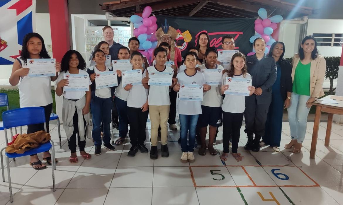 Educação dá início às formaturas do Programa Educacional de Resistência às Drogas e à Violência (Proerd) em 2025