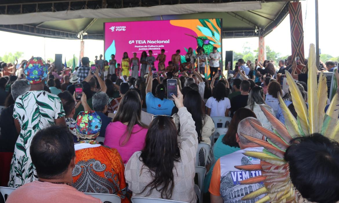 Presença histórica: Aracruz recebe Ministra da Cultura no lançamento da 6ª Teia pela Justiça Climática