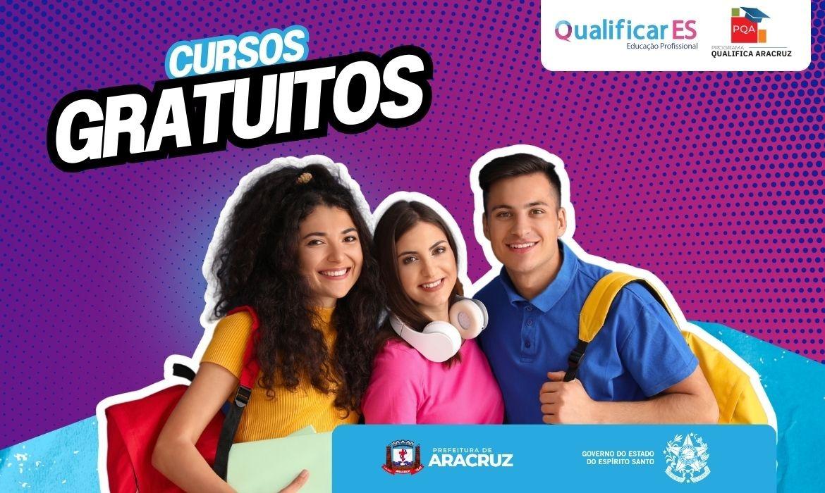 Qualifica Aracruz abre inscrições para novos cursos gratuitos em parceria com o Qualificar ES