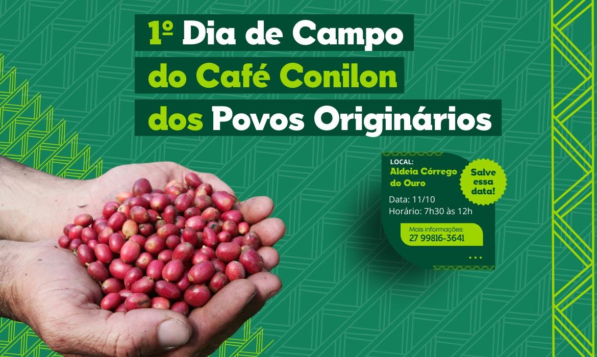 Aldeia Córrego do Ouro sedia 1º Dia de Campo do Café Conilon dos Povos Originários