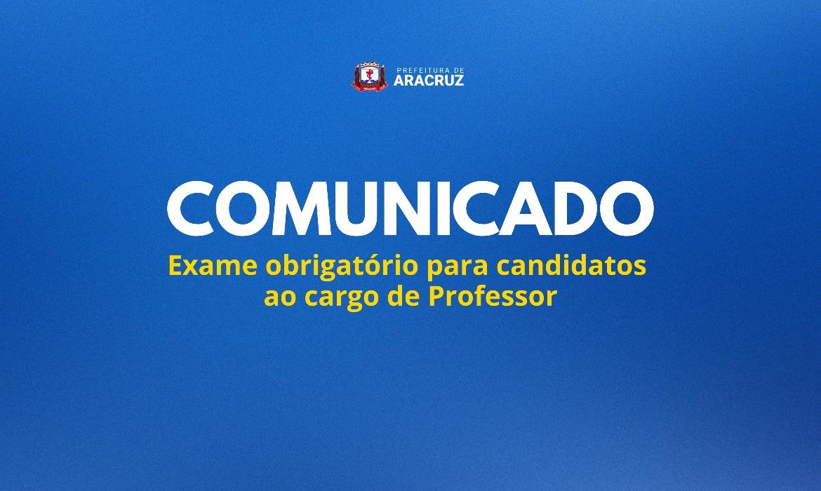 Convocação: candidatos com posse agendada devem realizar exame obrigatório em 01/10