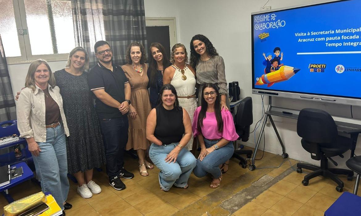 Educação recebe representantes da Superintendência Regional de Linhares (SRE) para debater cuidados na aplicação de avaliações