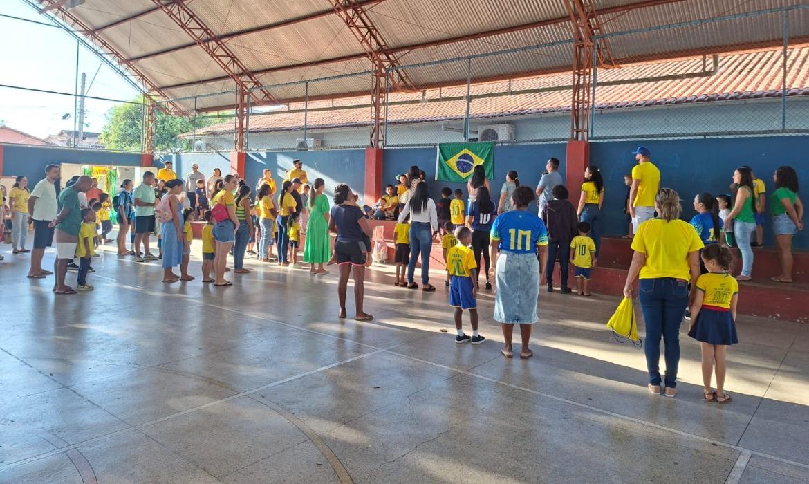 Cmei Narizinho inova com o projeto “Copa do Mundo - Conhecendo Culturas e Fortalecendo a Integração entre Escola e Família"