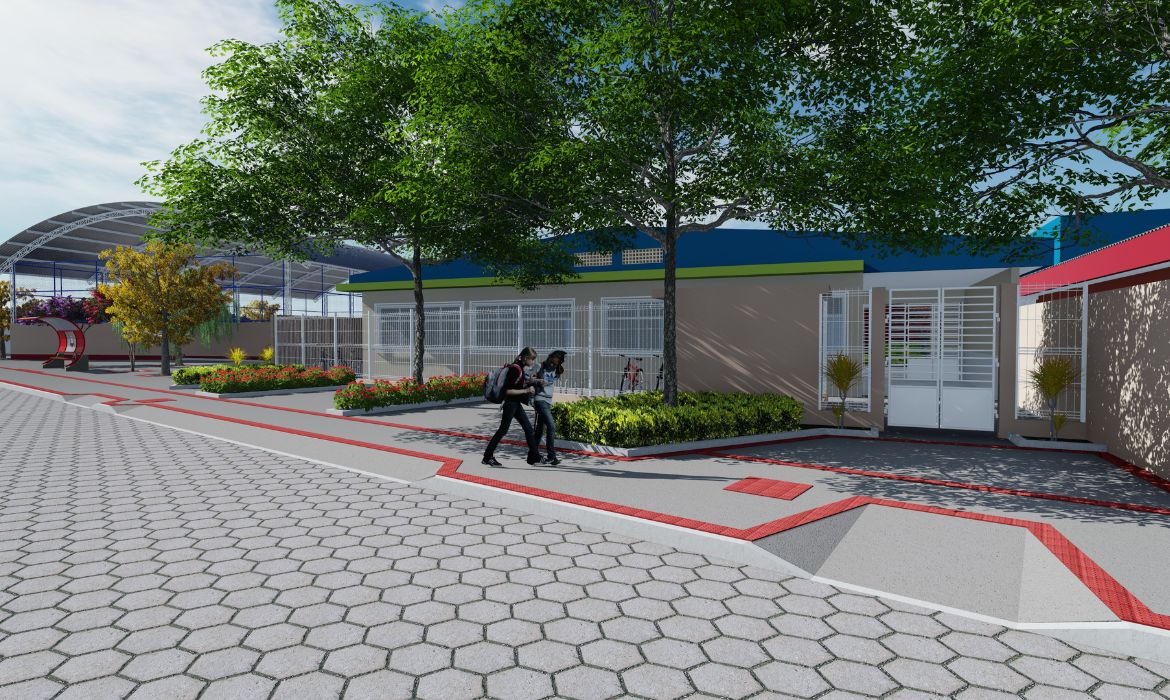 Educação: prefeito e secretários fazem visita técnica às obras da Emef Eurípedes Nunes Loureiro