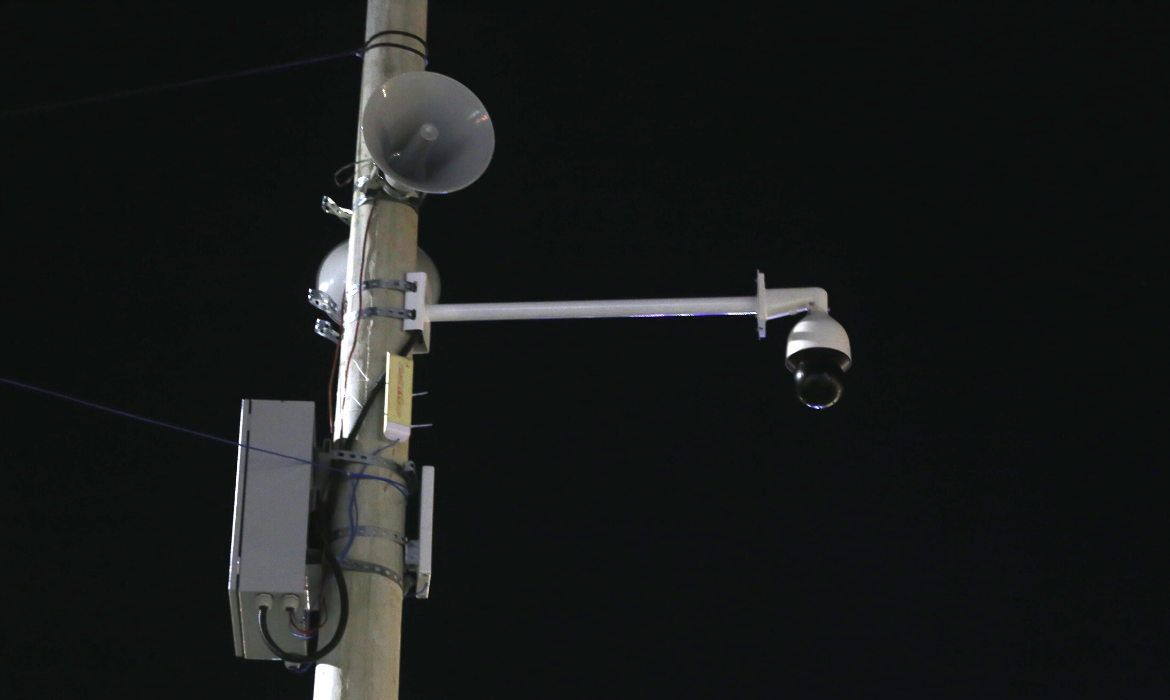 Videomonitoramento garante a segurança do público durante os quatro dias da 23ª Expo Aracruz