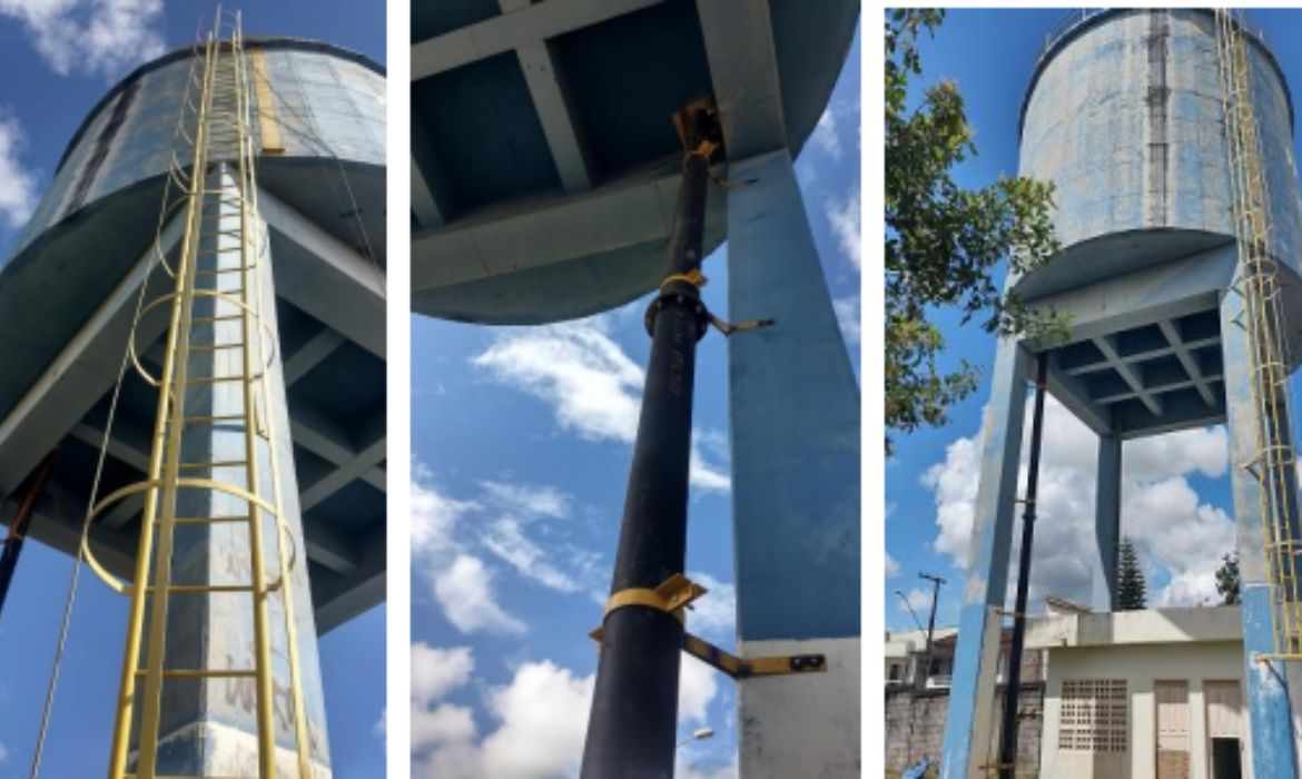 Ordem de serviço para reforma de equipamentos públicos de reservação de água tratada é assinada