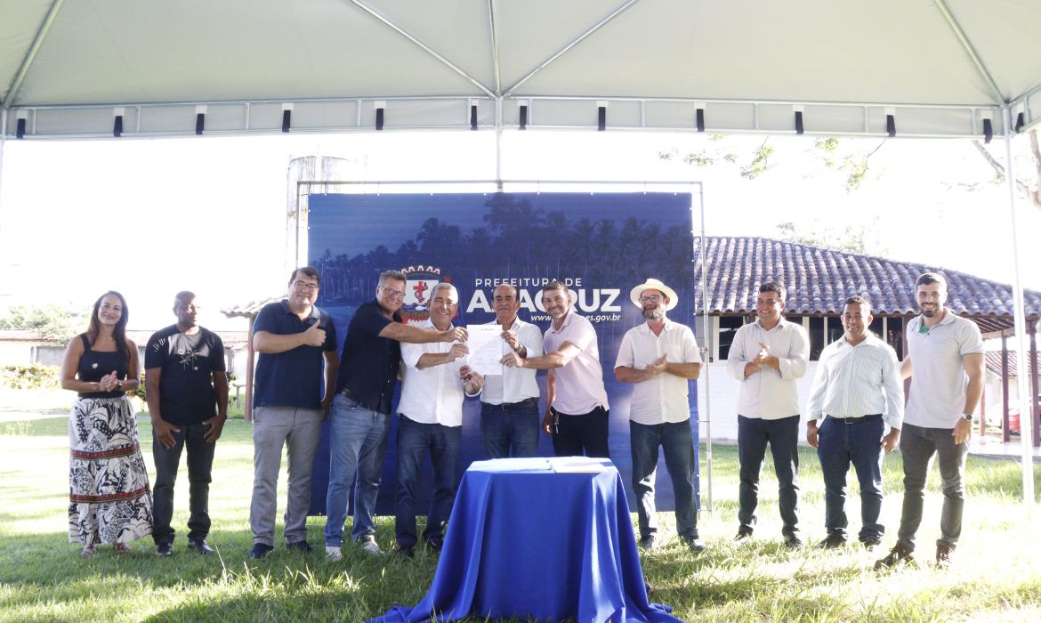 Prefeitura e Governo do Estado assinam Ordem de Serviço para  obras de infraestrutura no Santa Rita II, em Jacupemba